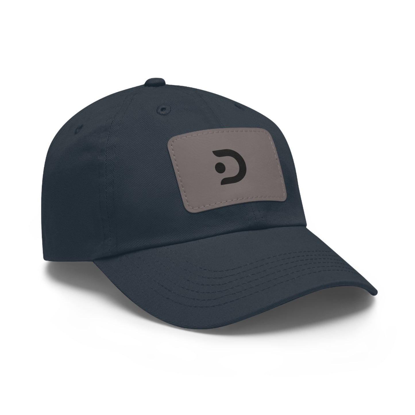 Stylish Dad Hat with Custom Leather Patch