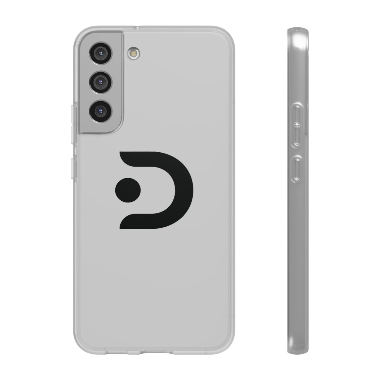 Phone Case — Minimal Black Symbol Flexi Case