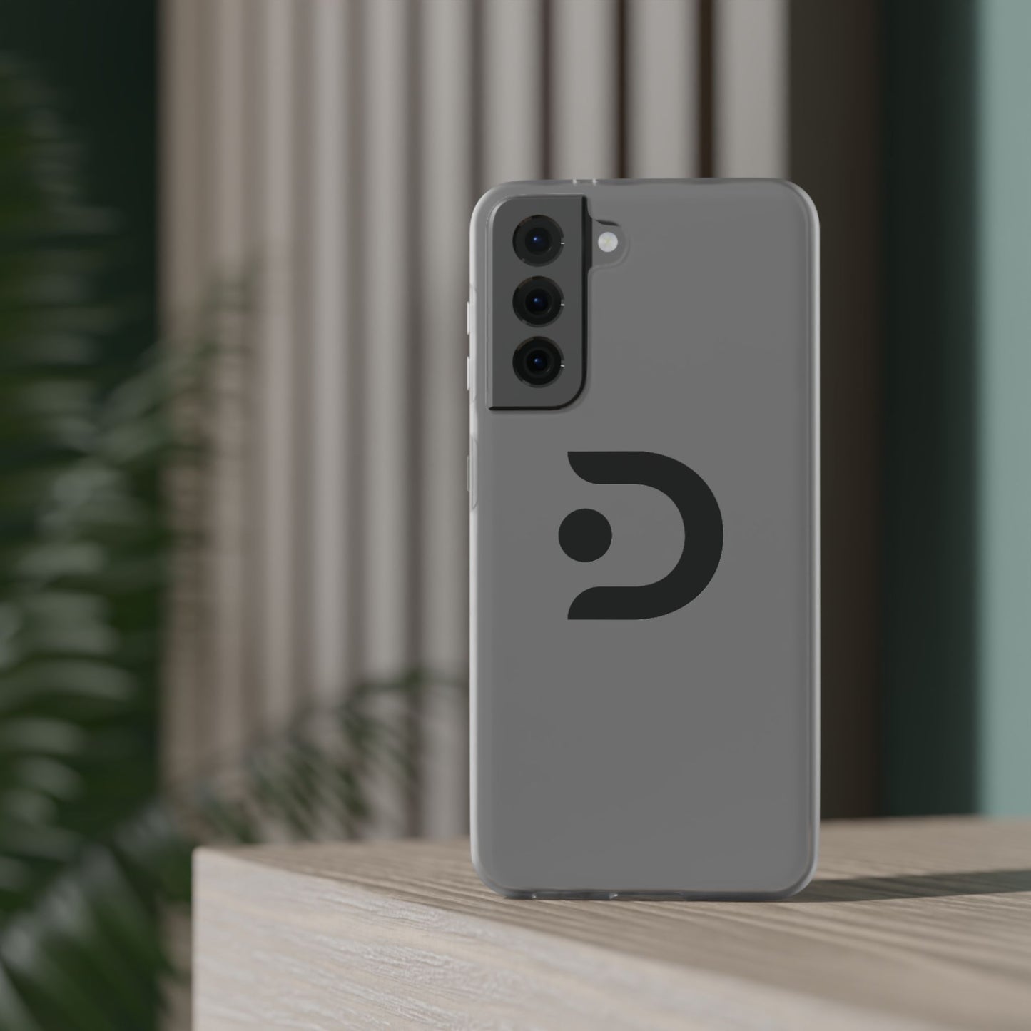 Phone Case — Minimal Black Symbol Flexi Case