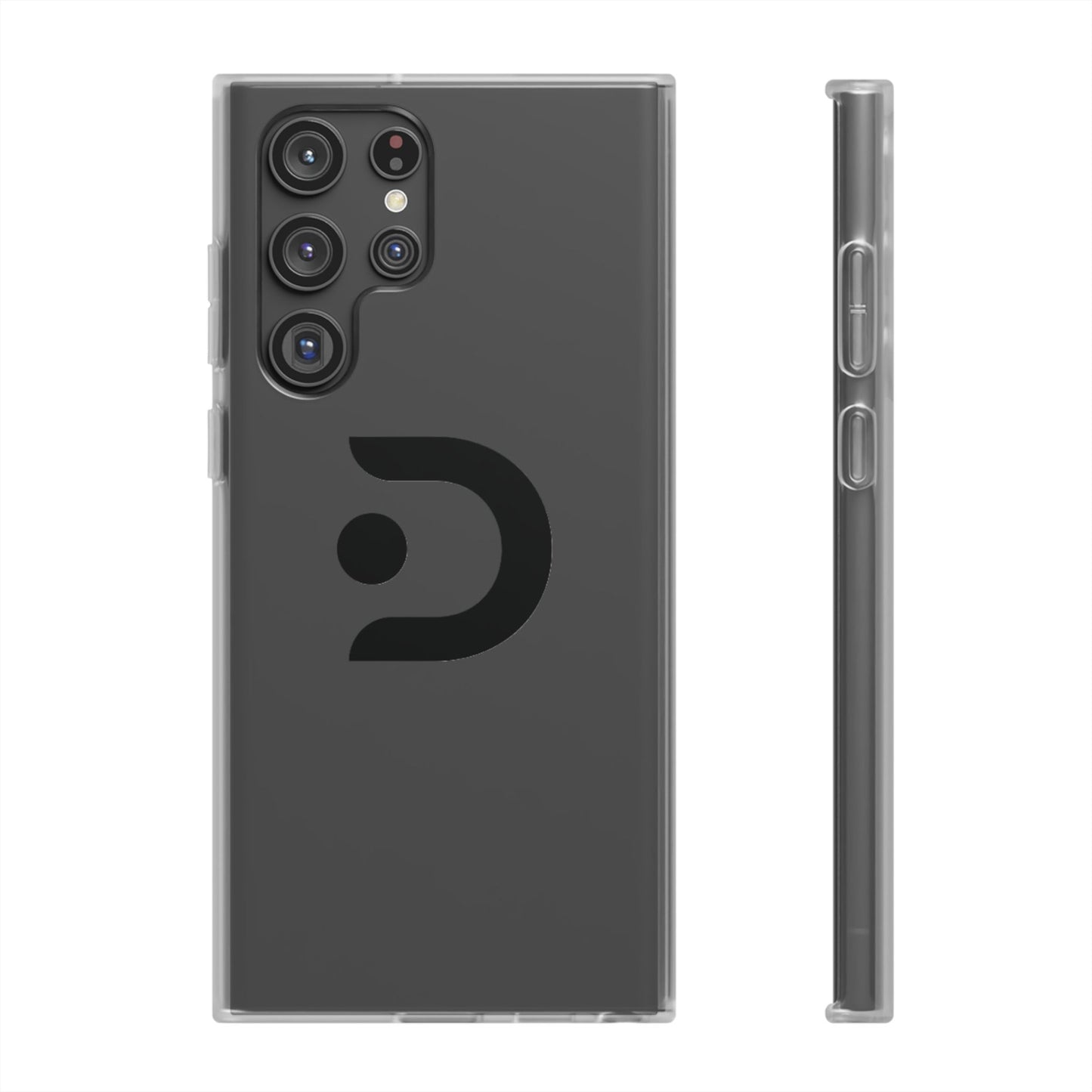 Phone Case — Minimal Black Symbol Flexi Case