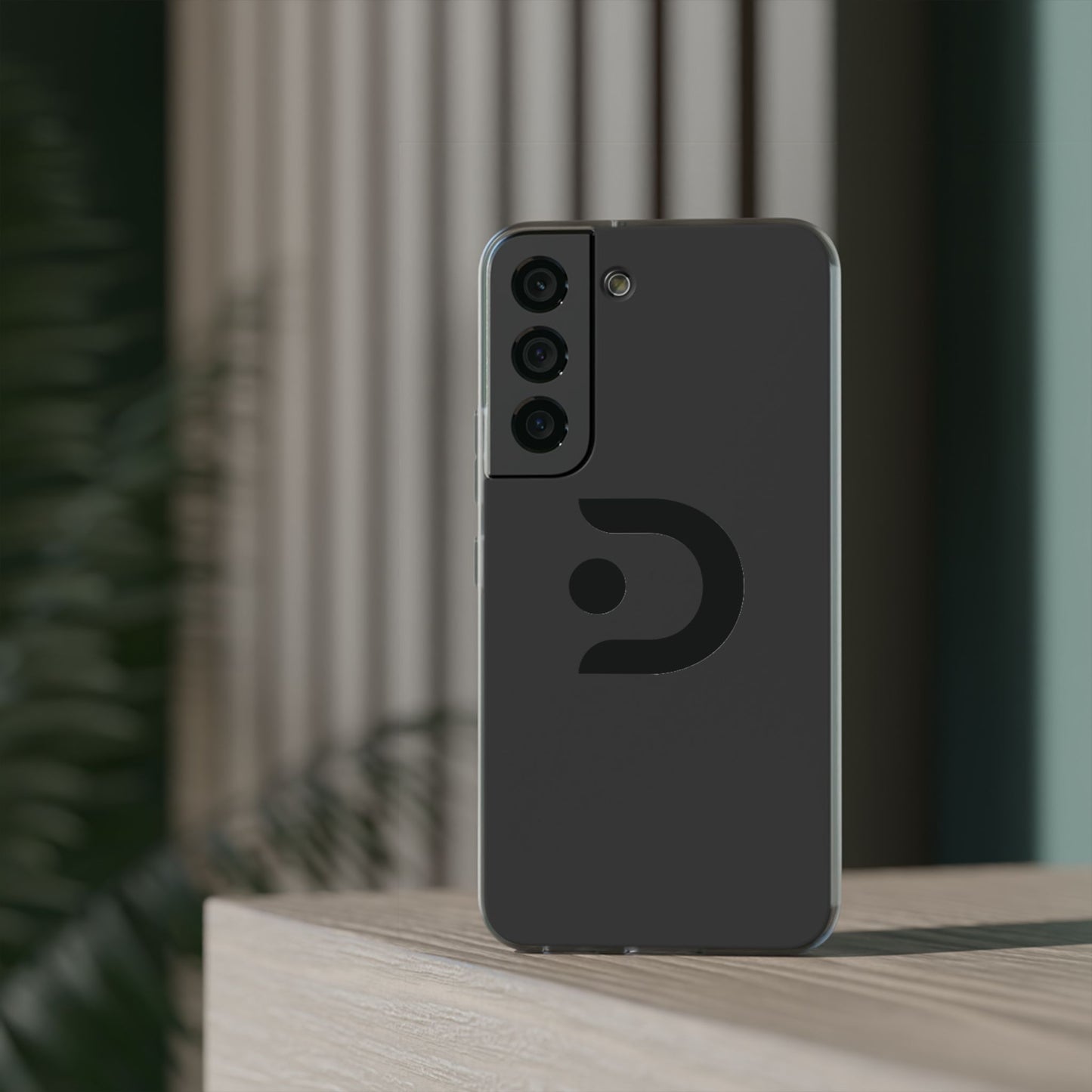 Phone Case — Minimal Black Symbol Flexi Case