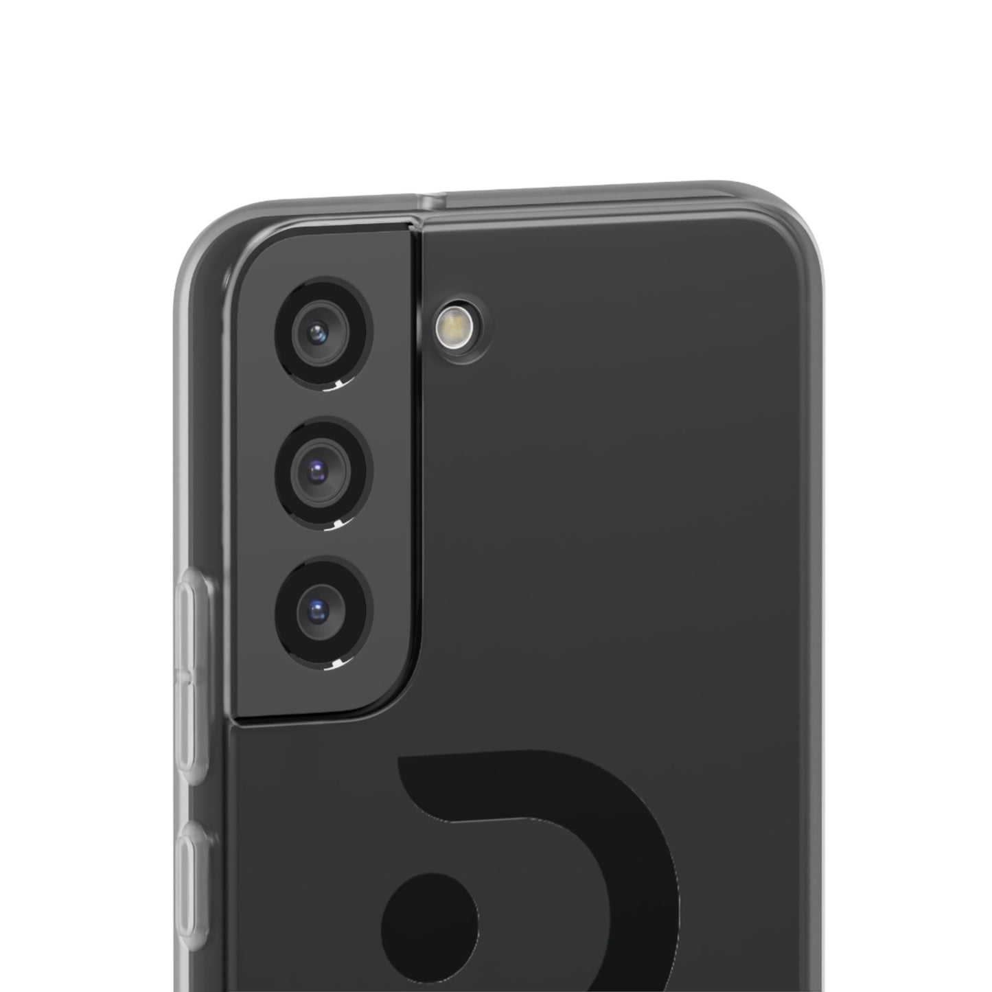 Phone Case — Minimal Black Symbol Flexi Case