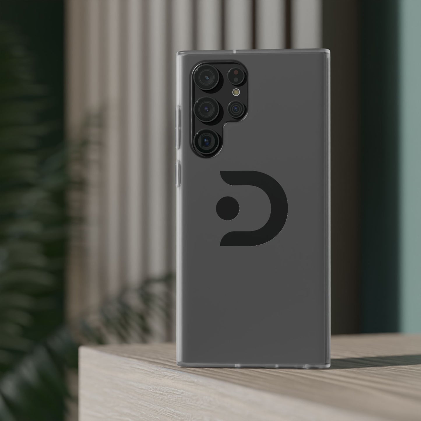 Phone Case — Minimal Black Symbol Flexi Case