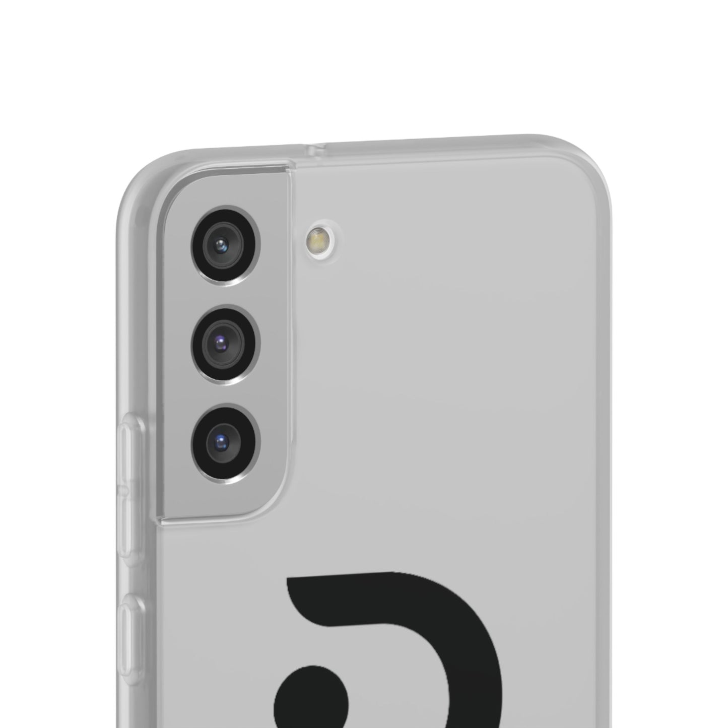 Phone Case — Minimal Black Symbol Flexi Case