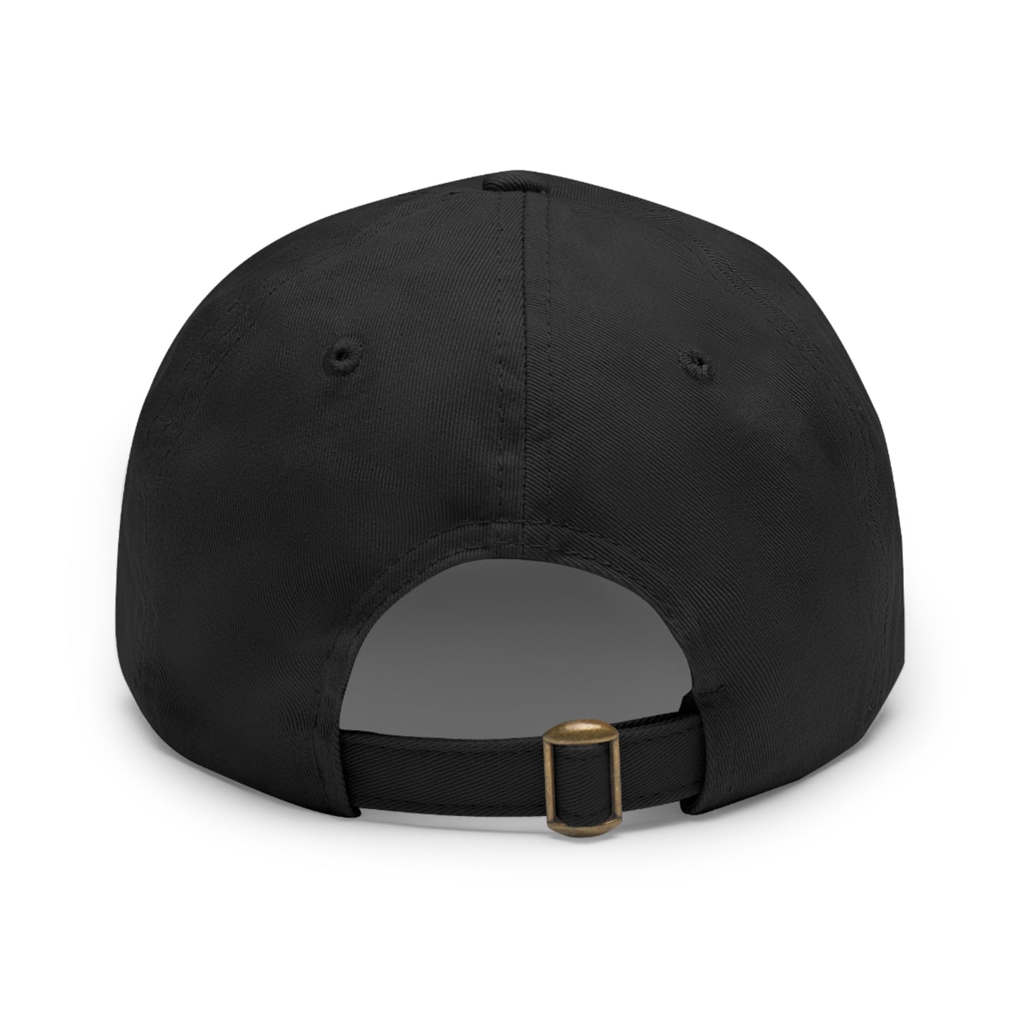 Stylish Dad Hat with Custom Leather Patch