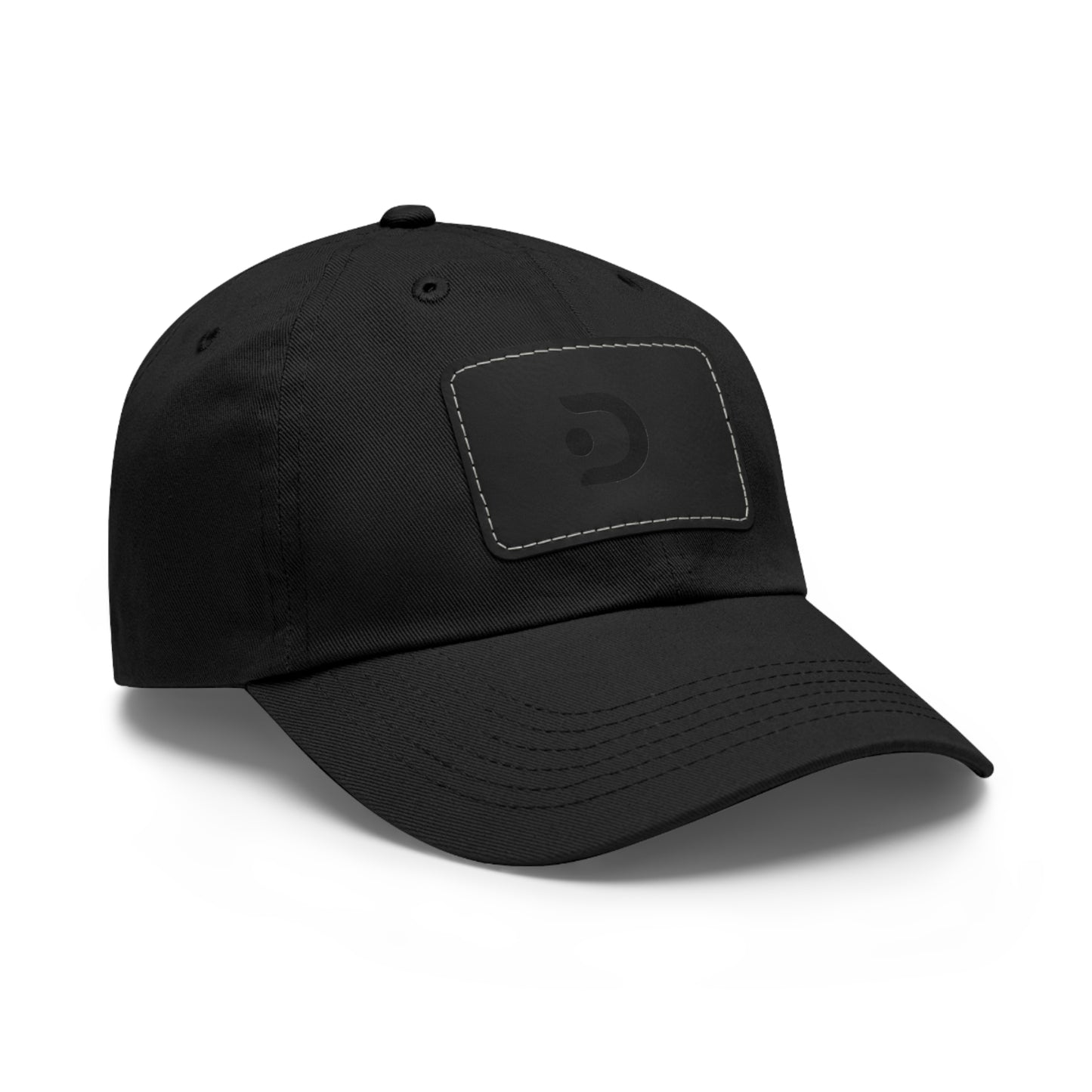 Stylish Dad Hat with Custom Leather Patch