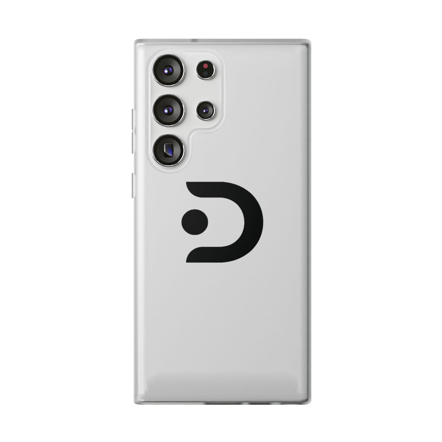 Phone Case — Minimal Black Symbol Flexi Case