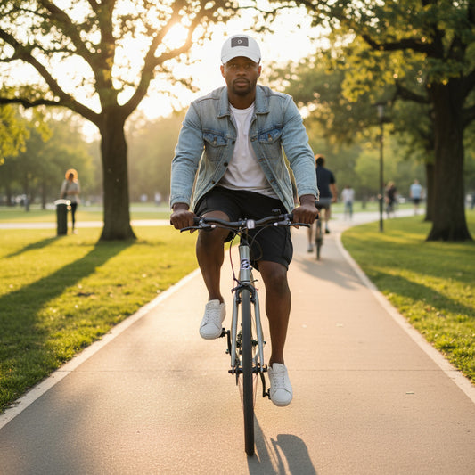 Custom Dad Hat with Leather Patch - Casual Style for Everyday Wear