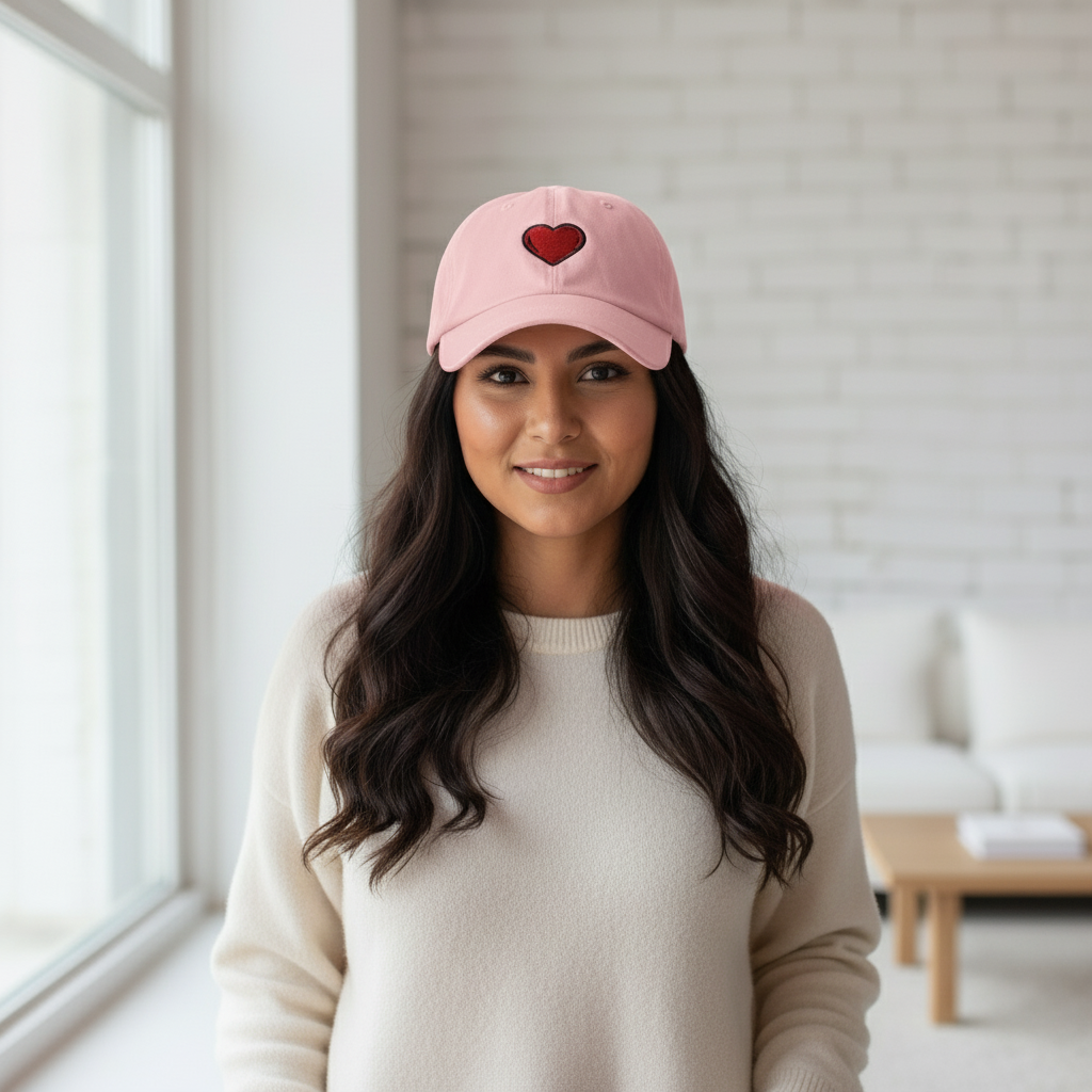 Women's Heart Dad Hat
